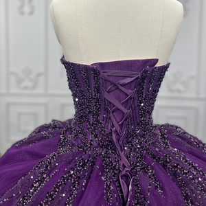 9917-1 Robes de soirée élégantes pour femmes, design tendance été 2022, sans manches, épaules dénudées - Product Image 3