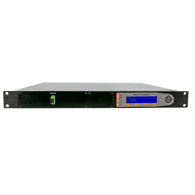 Hot Selling  CATV Transmitter 1550nm 25KM Dual Internal/direct Power Fiber Optical Transmitter