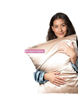 غطاء وسادة حرير التوت الطبيعي 100% نقي 6A، عضوي غير سام مطرز فاخر للمنزل مع علبة، حرير حقيقي - Product Image 2