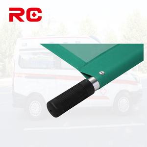 Dispositivos de primeros auxilios Entrenamiento Dos pliegues Plegable Médico Aluminio Ambulancia Transporte Hospital Emergencia Camilla plegable - Product Image 4