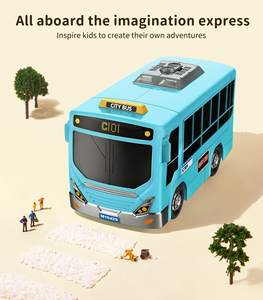 Jouet de voiture simulateur de conduite EPT <span class=keywords><strong>bus</strong></span> scolaire à déformation en gros - Product Image 4