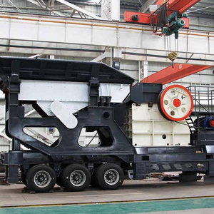 Di động máy nghiền nhà sản xuất theo dõi di động tác động đá Máy Nghiền hàm theo dõi di động máy nghiền bê tông - Product Image 1