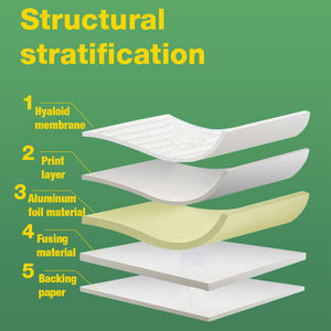 Fan Yi Uv Termómetro Etiqueta de transferencia de calor Etiqueta adhesiva Etiqueta sensible Papel de sublimación Cambio de color <span class=keywords><strong>Etiquetas</strong></span> de temperatura de los alimentos - Product Image 5