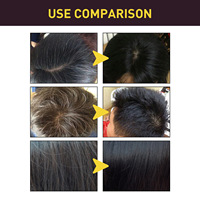 Sampo Pewarna Rambut EELHOE Jahe Polygonum Multiflorum Ginseng Hitam Coklat Tua