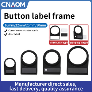 Cadre d'identification pour bouton lumineux de signalisation 22 mm, 100 pièces/sac - Product Image 2