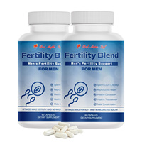 Capsules de soutien à la fertilité masculine, Complément quotidien pour la santé reproductive et l'énergie des hommes essayant de concevoir, Sans sucre, sans produits laitiers, sans hormones
