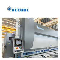 ACCURL Hoge Kwaliteit MS8 6mm 8mm 12mm Hydraulische Guillotine Schaar met ELGO P40 Besturingssysteem voor plaatmetaalbewerking