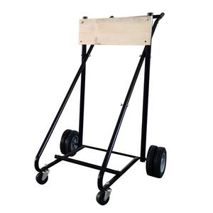 Buitenboordwagen, 70 kg buitenboordwagen, stalen motorhouder, standaard bootmotor opslaan, stalen buizen, diameter 28 mm, motorstandaard buiten