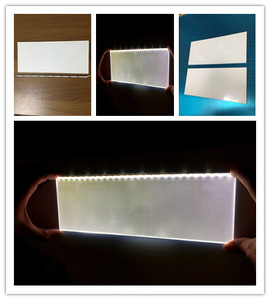 แผ่นนำแสงออปติคอลทนทาน ขนาดสั่งทำได้ 200x150-800x1000 มม. ความหนา 1 มม. 2 มม. 3 มม. 5 มม. 10 มม. - Product Image 3