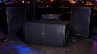 GEHR AR-218X Demo Showroom Pro Bass Speaker, untuk Sistem Home Theater & Pencocokan Power Amplifier