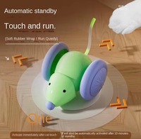 Jouet pour chat électrique automatique, jouet interactif pour animaux de compagnie à mouvement automatique pour chats d'intérieur