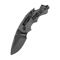 Couteau multifonctionnel Tanto le plus vendu avec manche G10 - Outil EDC d'extérieur haute dureté avec tournevis et ouvre-bouteille