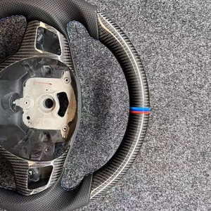 พวงมาลัยคาร์บอนไฟเบอร์สมรรถนะสูงสำหรับ BMW E90 E92 E93 E70 E71 ชุดอัพเกรดฝาครอบพวงมาลัย - Product Image 3