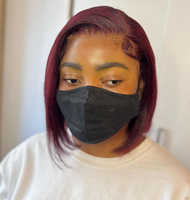 Vente en gros de perruque de cheveux humains péruvienne Bob Lace Front, perruque transparente sans colle Lace Bob, perruque Bob courte pas cher 13*4 Lace Frontal
