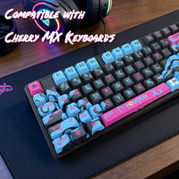 Various Styles PBT PC Sublimation Cherry Profile Keycaps for Mechanical Keyboard Custom Gaming Accessories Dye Sub Keycaps