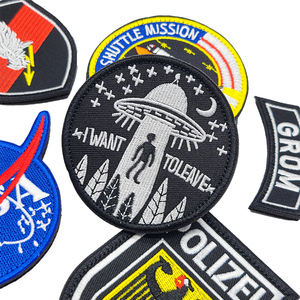 <strong>NASA</strong> Patches With Hook Loop Back Sew on Space Embroidery Patches for <strong>Clothes</strong> Jackets Bags - Product Image 3