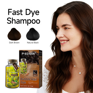 ครีมย้อมผมสมุนไพรสีดำธรรมชาติแบบกึ่งถาวร ปราศจากแอมโมเนีย ซึมซาบล้ำลึก บำรุงสุขภาพผม ย้อมสีเทาได้อย่างรวดเร็วและสมบูรณ์แบบ - Product Image 1