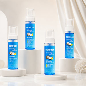 Lightweight Coconut & Shea Oil <b>Foaming</b> Mousse <b>for</b> Curls & Roller Sets-Natural Hair Care Frizz Control Organic & Eco-Friendly - Product Image 1
