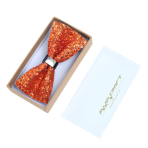 定制彩色水晶水钻领结套装，带礼品盒独特的时尚配件 - Product Image 6