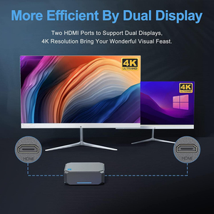 CYX AK2plus <strong>Mini</strong> PC 12th Intel Alder Lake- N95 8GB <strong>RAM</strong> <strong>256GB</strong> PClE SSD <strong>Mini</strong> <strong>Computer</strong> Win 11 Pro <strong>Mini</strong> Desktop PC - Product Image 5