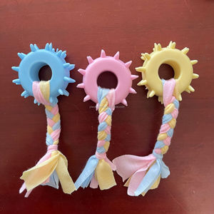 2024 KINGHON Wholesale <b>Pet</b> <b>Toys</b> TPR Material Dog Grinding <b>Toys</b> Gnawing Cotton <b>Toys</b> <b>for</b> Dogs Cats - Product Image 4