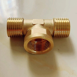 Accesorios de ajuste a presión de latón de tubería de alta calidad para plomería Pex, accesorios de mordida de liberación rápida, Conector de acoplamiento igual de latón - Product Image 5