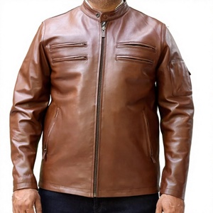 New Design Cheap Price <b>Men</b> <b>Suede</b> Leather <b>Jacket</b> Lightweight Customized Design & Color Sheepskin - Product Image 1