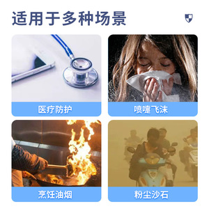 Chen Kang Medical Isolation Face <b>Shield</b> Transparent Anti-Fog Disposable <b>Protective</b> Visor For Cooking Splash Protection - Product Image 4