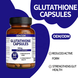 L-Glutathion 500mg Vitamine <span class=keywords><strong>Capsules</strong></span> - Natuurlijke Detox & Darmgezondheid Ondersteuning - 60 stuks Actieve Gereduceerde Formule OEM 2 <span class=keywords><strong>Capsules</strong></span> Dagelijks - Product Image 2