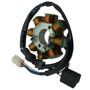 Bobina Statore Generatore Moto 8 Poli 125CC per <span class=keywords><strong>PLASTINO</strong></span> 125, PLATINO125, PULSAR 135LS, PULSAR135LS - Product Image 3