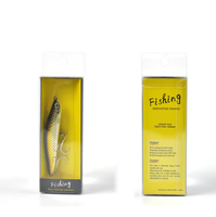 Umpan Pancing Pencil Tenggelam Aotuo Laris 14g 24g, Umpan Buatan Keras dengan Mata Kail Alur Darah untuk Memancing Ikan Bass