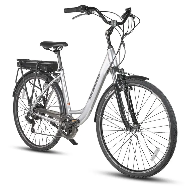 JOYKIE avrupa depo hollandalı e bisiklet siyah gümüş 700C 250w bayanlar yardım elektrikli şehir bisikleti bisiklet kadınlar için