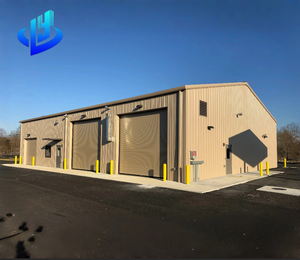 औद्योगिक भंडारण भंडारण भंडारण इस्पात संरचना के लिए बड़े पैमाने पर गोदाम भंडारण स्टील संरचना निर्माण प्रीफैब गोदाम कार्यशालाओं गेराज - Product Image 2