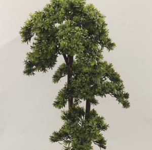 Bonsaï de cyprès artificiel JWT4085, décor paysager très réaliste, plastique durable, haute qualité, écologique, pour la maison <span class=keywords><strong>et</strong></span> le <span class=keywords><strong>jardin</strong></span>, idéal pour Pâques - Product Image 2