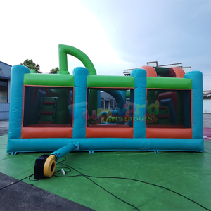 Parc gonflable pour enfants, château gonflable commercial, aire de jeux gonflable combinée, maison de rebond, parcours d'obstacles - Product Image 3