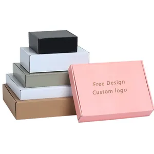 Kraft paper Corrugated Cardboard Mailing Boxes, 18 x 12 x 3 custom Crush-Proof, For Shipping, Mailing and Storing
