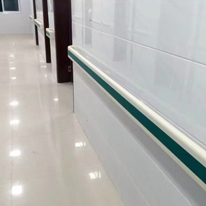 Modern PVC Stair <b>Railings</b> Handrail Profiled Corner End Cap <b>Wall</b>-<b>Mounted</b> UV Protected Water Resistant Rust Resistant High Impact - Product Image 3