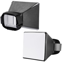 Portable carré bande rapide caméra photographie Studio Flash lumière LED diffuseur éclairage boîte souple pour Softbox Godox Speedlight