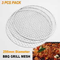 295mm japon jetable Barbecue Grill maille Portable BBQ Grill remplacement pour pique-nique en plein air
