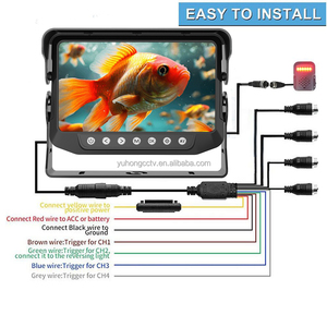 Bán hàng nóng 7 inch không thấm nước IP68 ai BSD Kit tại chỗ mù con người xe phát hiện Quad xem màn hình <span class=keywords><strong>2MP</strong></span> máy ảnh đảo ngược máy ảnh - Product Image 6