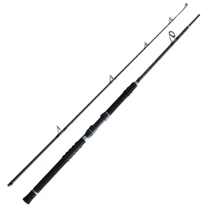 Custom 2.4m/2.7m 2 Piece Cat Catfish Rod Portable Travel Carbon Catfish Fishing Pole