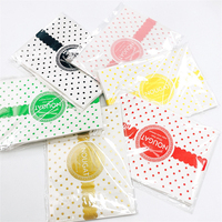 Feuilles de crème glacée scellées à chaud, qualité alimentaire, personnalisées, pièces, emballage de Biscuits jetables, Bar à cookies, emballage de bonbons