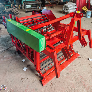 Cosechadora de cacahuetes montada en Tractor, máquina para cosechadora de cultivos de cacahuetes - Product Image 1