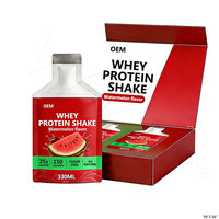 Shake protéiné au chocolat à absorption rapide, protéines de lactosérum, récupération post-entraînement, vente en gros, OEM, étiquette privée