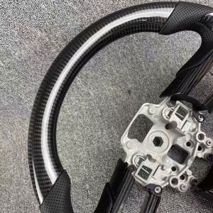 Volante Deportivo de Fibra de Carbono Forjado Tuner, en Oferta, para Ford <span class=keywords><strong>Mustang</strong></span> 2015-2023 GT Shelby, Modificación Personalizada - Product Image 5