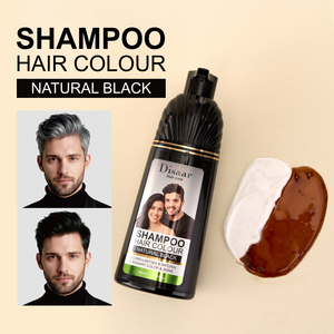 <span class=keywords><strong>Shampoo</strong></span> colorant capillaire noir naturel <span class=keywords><strong>Disaar</strong></span> à l'huile de romarin et à l'extrait de biotine, couvre les cheveux gris, shampooing colorant capillaire bio conditionnant - Product Image 5