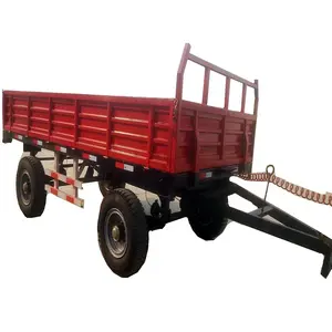 Trustworthy Factory Manufacture Farm Tractor Trailer Hydraulic dump Trailer