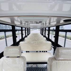 Thích hợp cho các điểm danh lam thắng cảnh vừa và lớn 17 chỗ ngồi xe điện tham quan đóng cửa kính chuyển đổi - Product Image 5