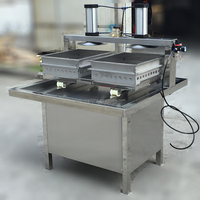 Machine de fabrication de chaînes à Double haricots pneumatique en acier inoxydable, pour la fabrication de Tofu