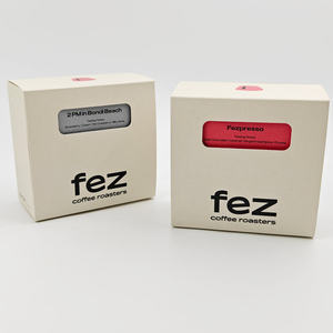 Wholesale Recyclable Folding Coffee Packaging Gift <b>Box</b> Custom UV Logo Full Customized <b>Small</b> Cardboard Packaging <b>Box</b> Embossing - Product Image 3